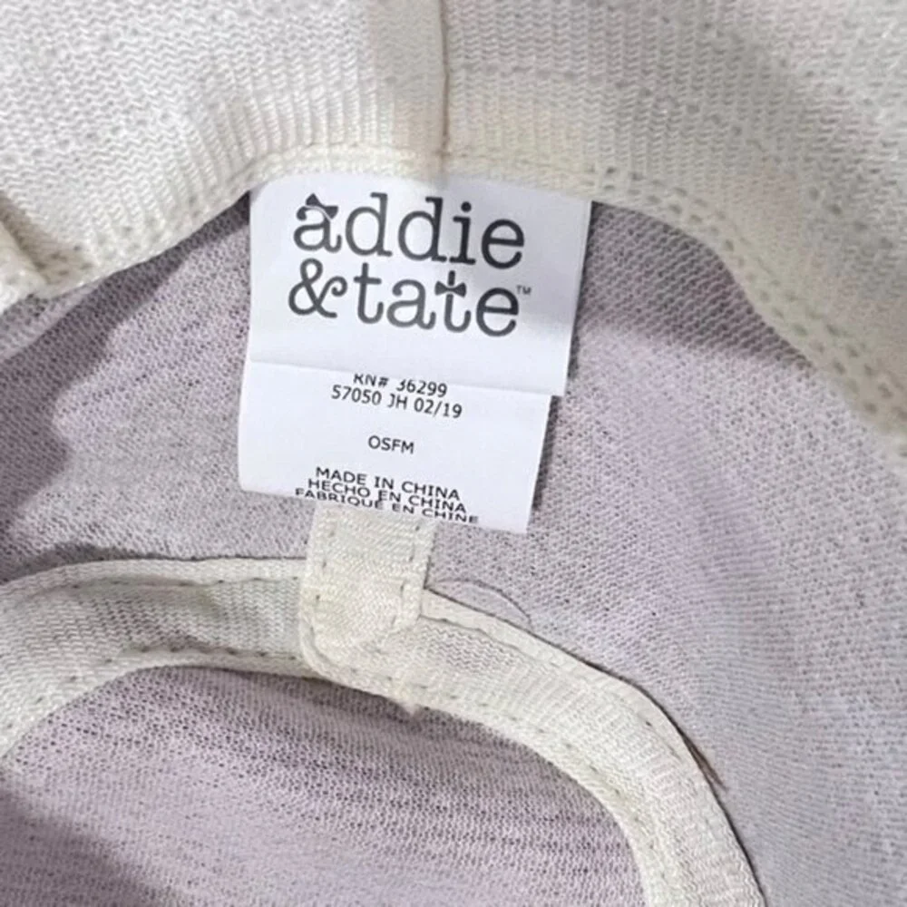Addie & Tate‎ Girls Fedora Style Hat with Pastel Stitched Trim and Bow Party